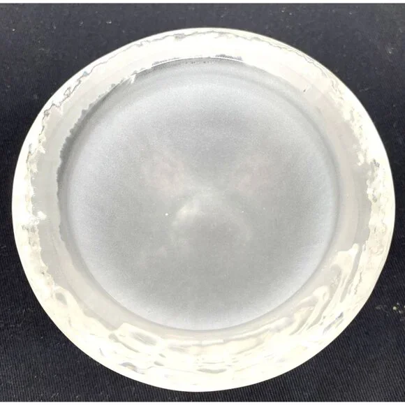 Kosta Boda Sweden Snow White Votive Glass Candle Holder 4 x 2" Frosted - Picture 6 of 7